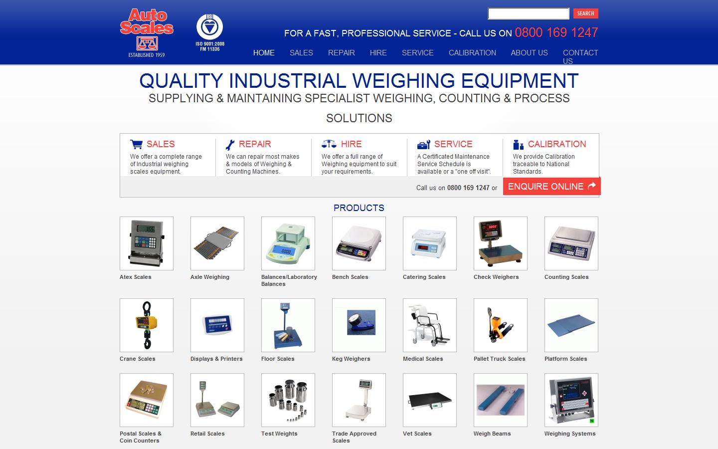 Auto Scales and Service Co Ltd Website