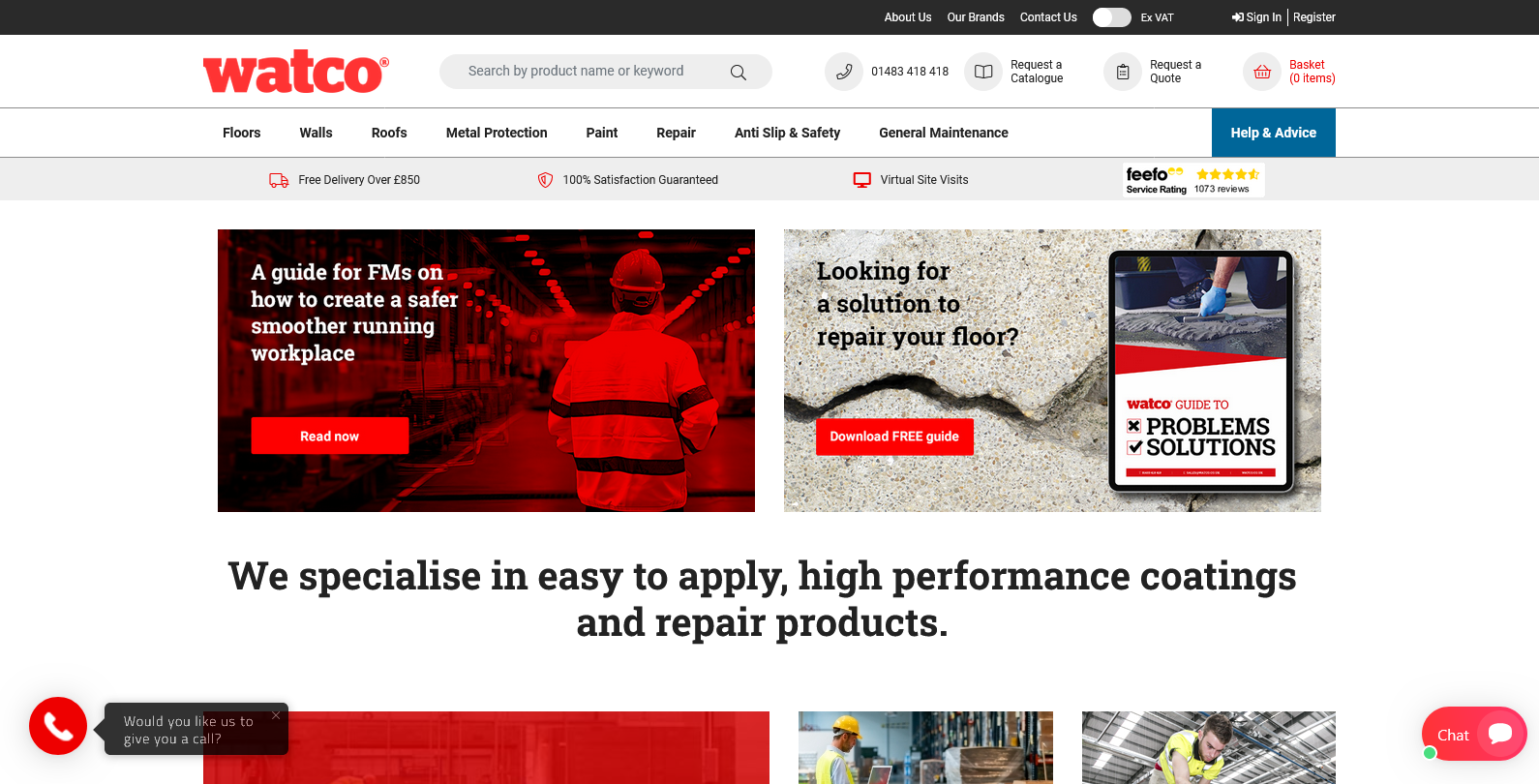 Watco UK Ltd Website