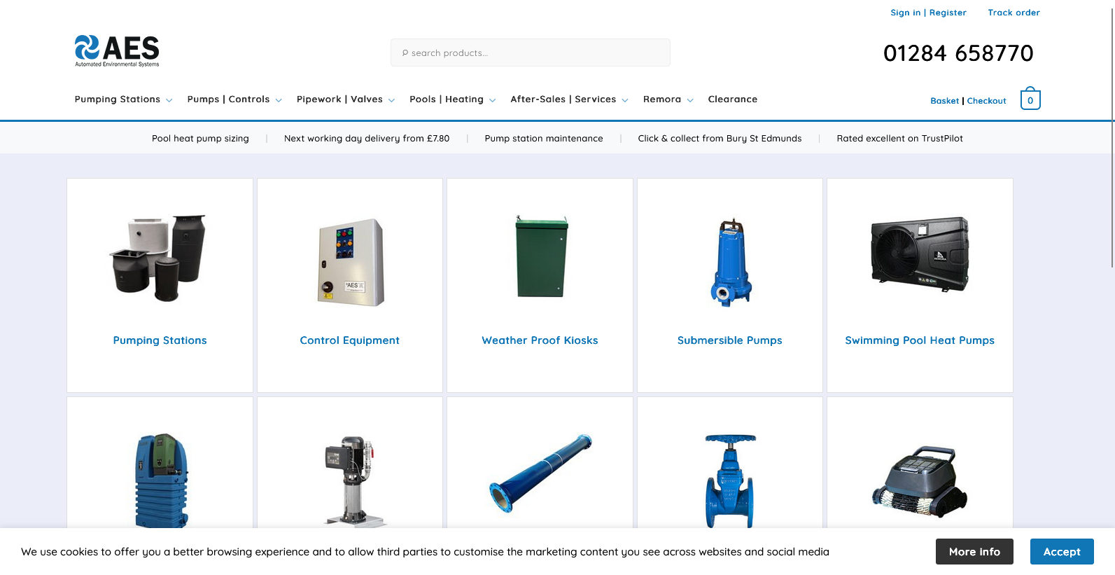 Automated Environmental Systems Ltd Website