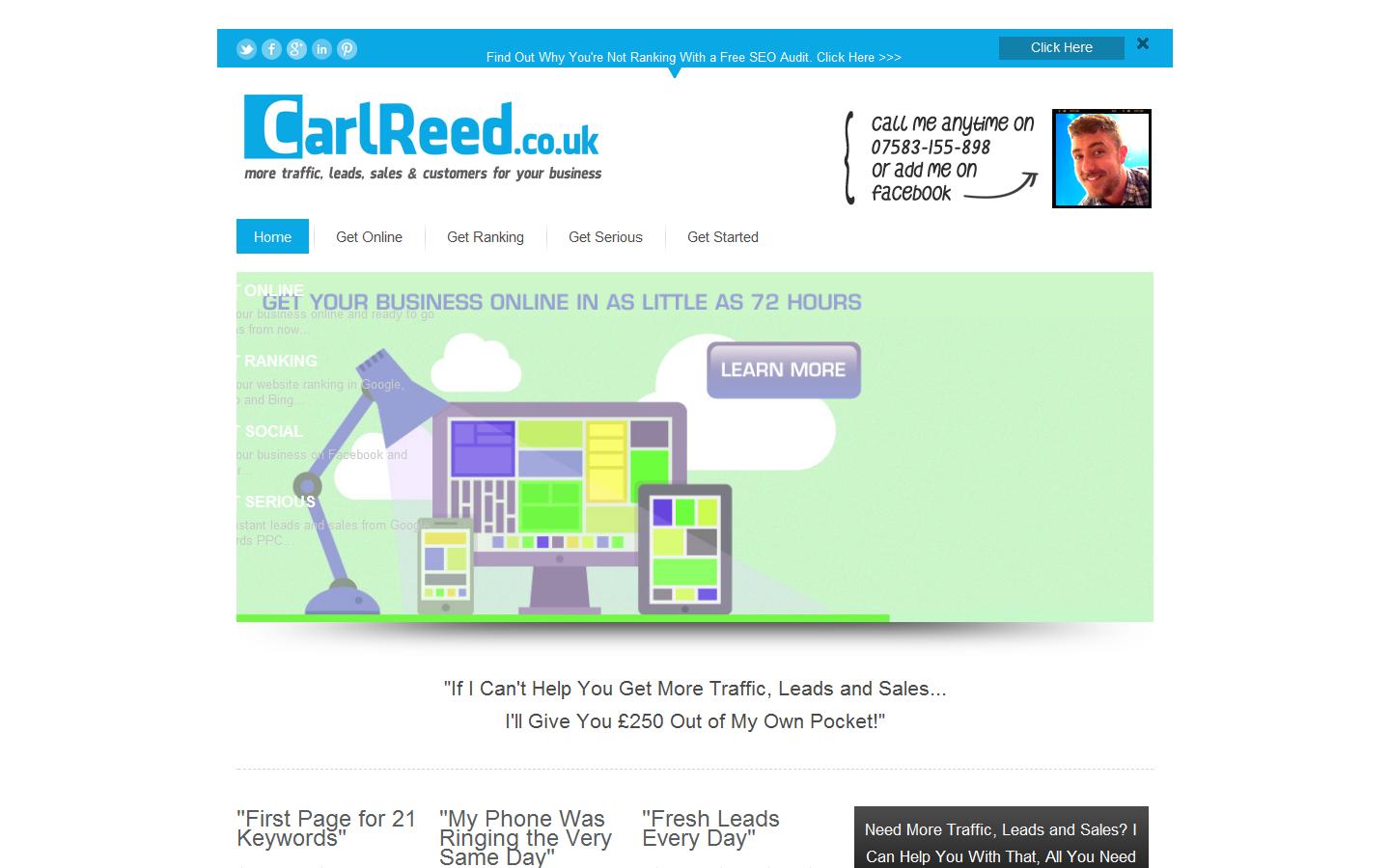 Carl Reed SEO Website