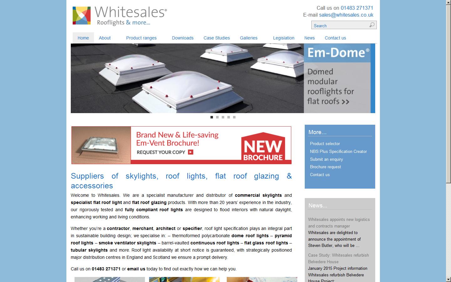 Whitesales Website