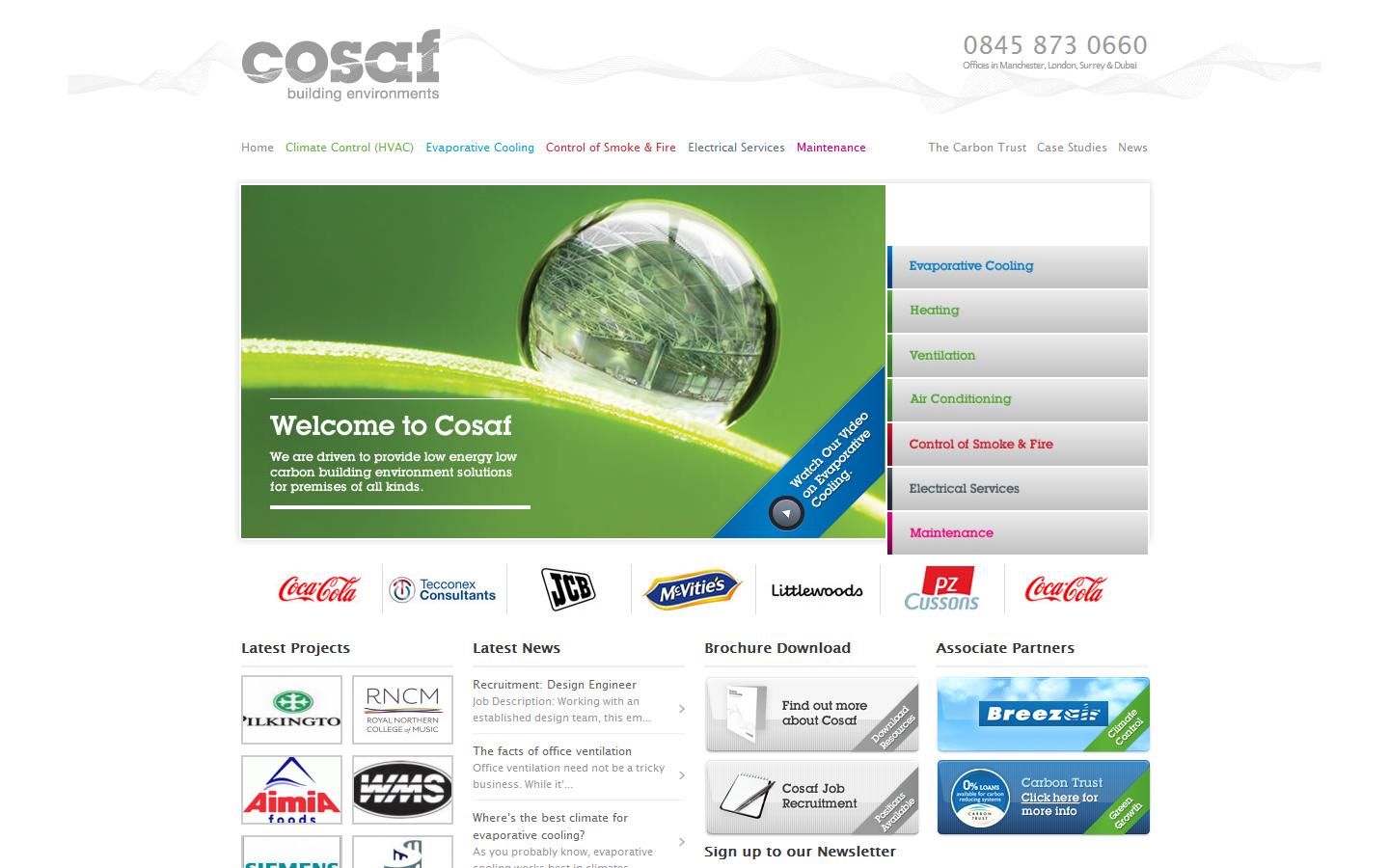 COSAF Environments Website