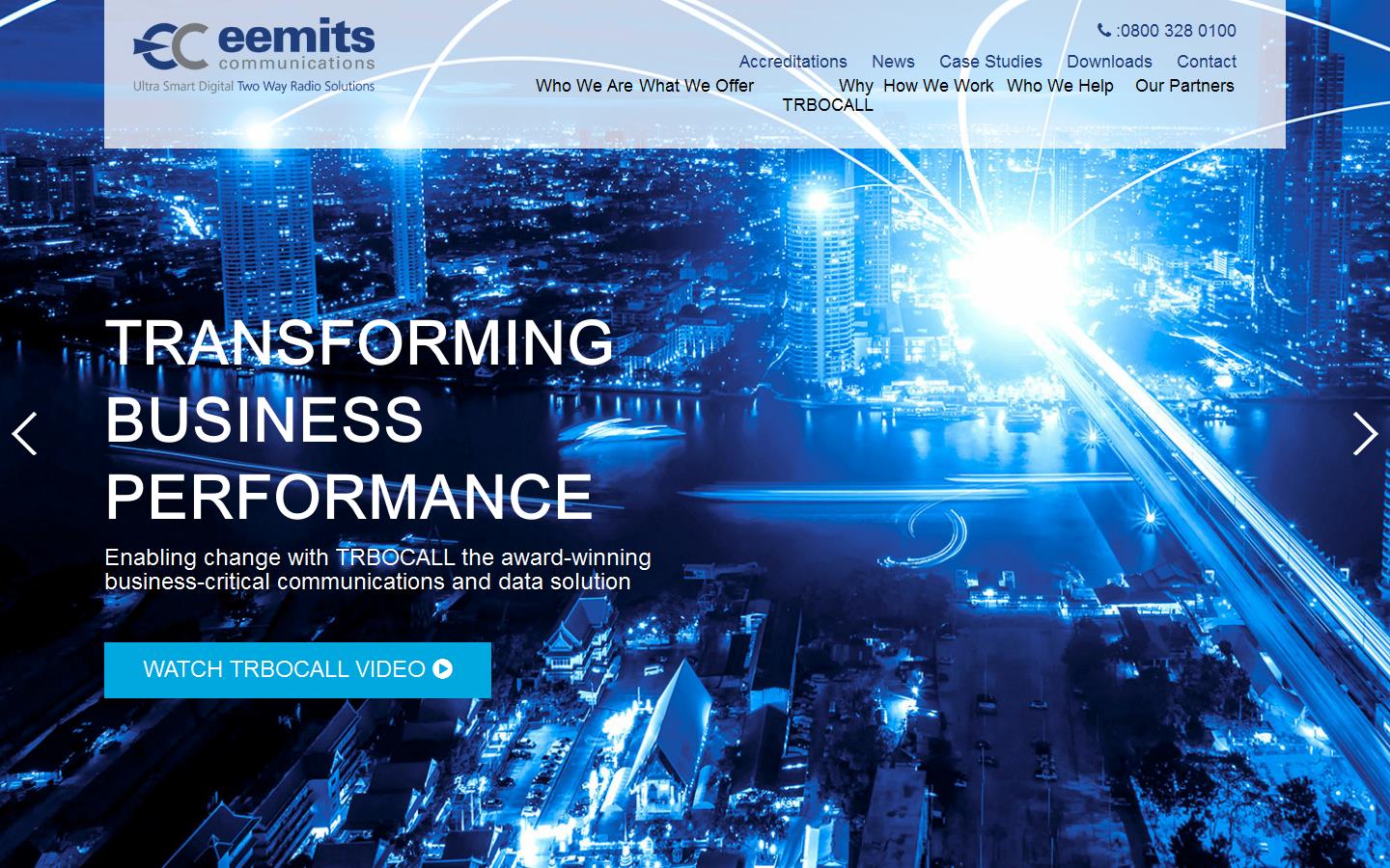 Eemits Communications Website