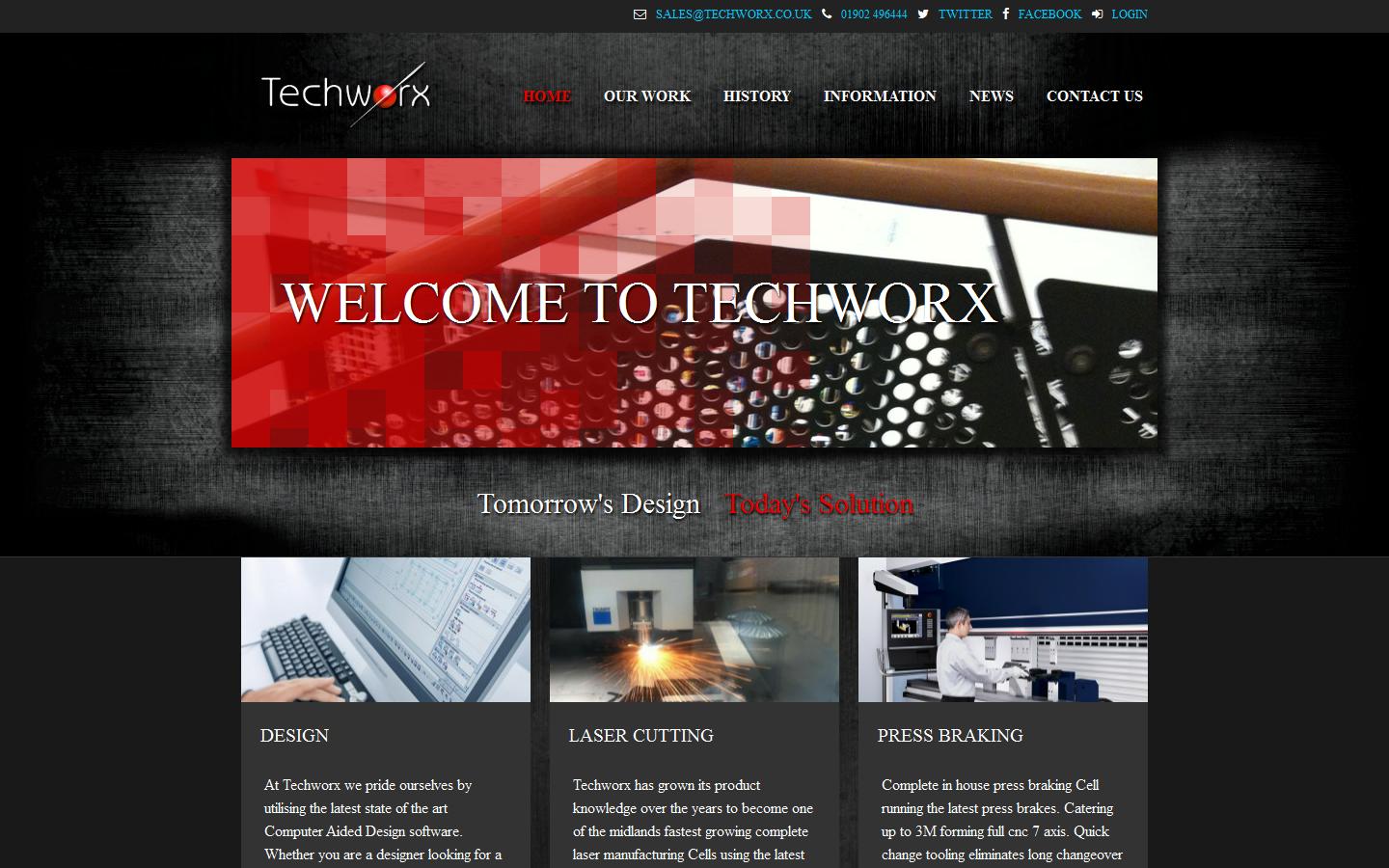 Techworx Ltd Website