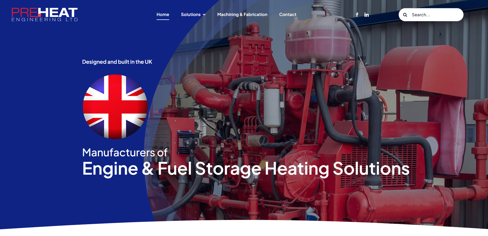 Preheat Engineering Ltd Website