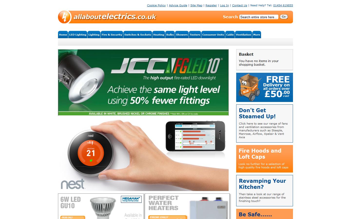 All About Electrics Website