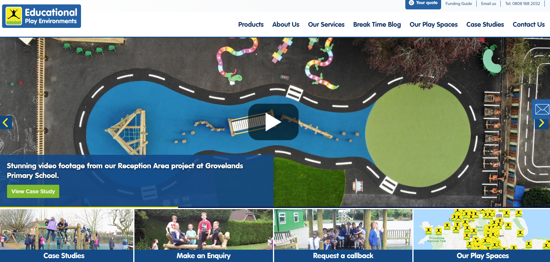 Educational Play Environments Website