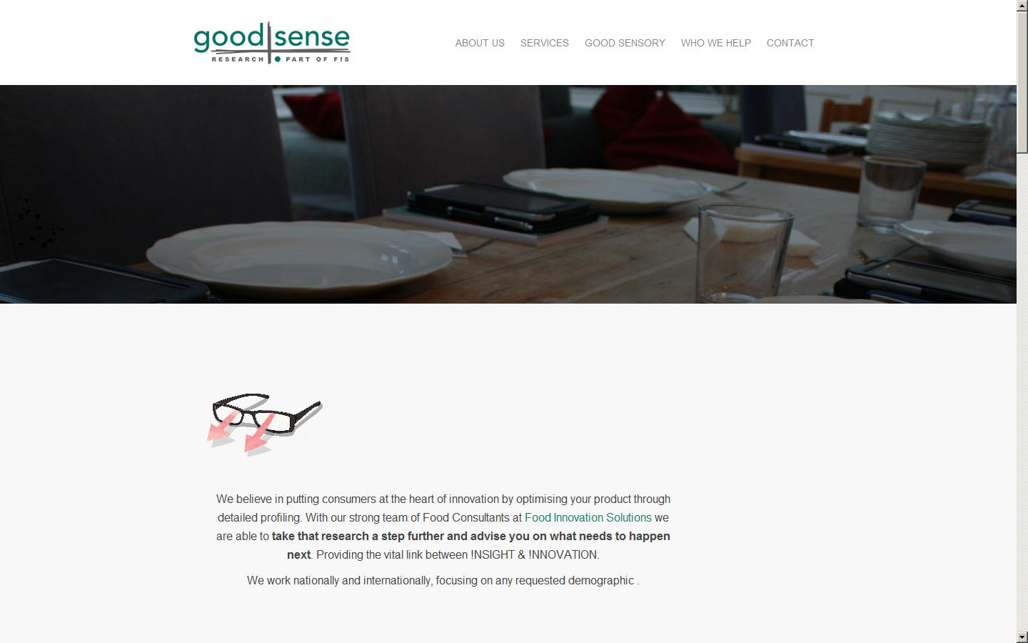 Good Sense Research Website