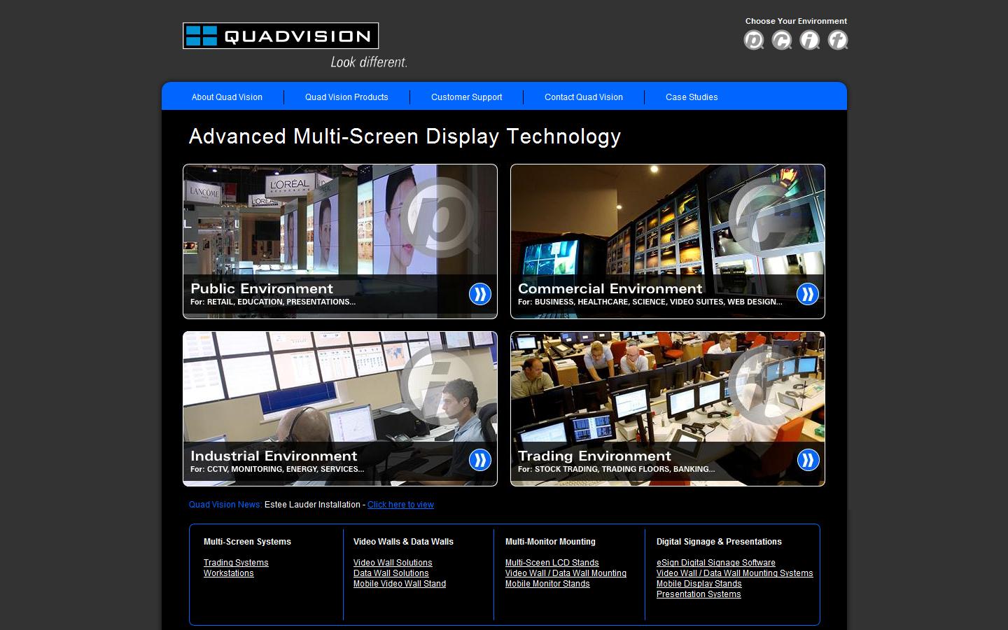 QuadVision Ltd Website