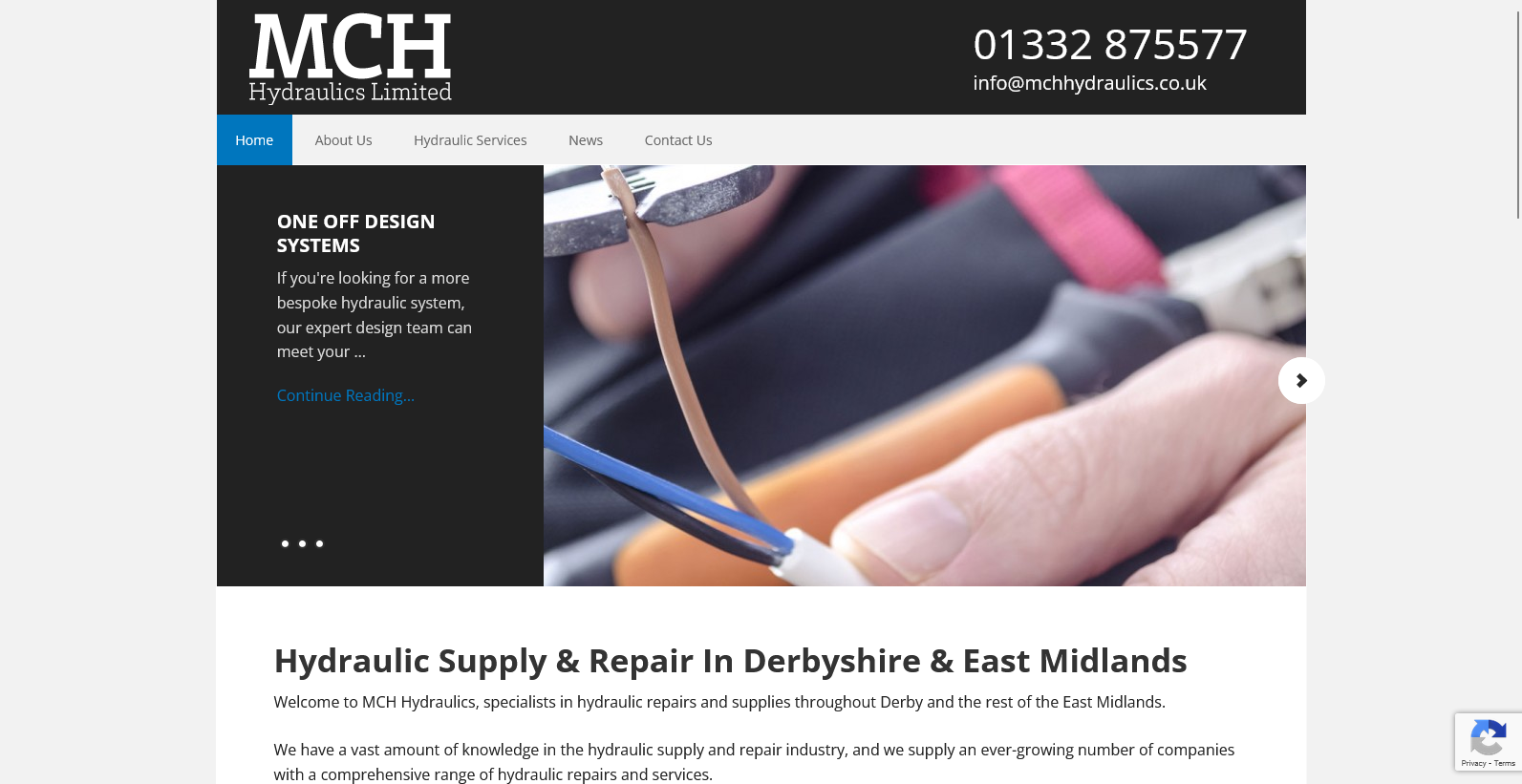 MCH Hydraulics Website