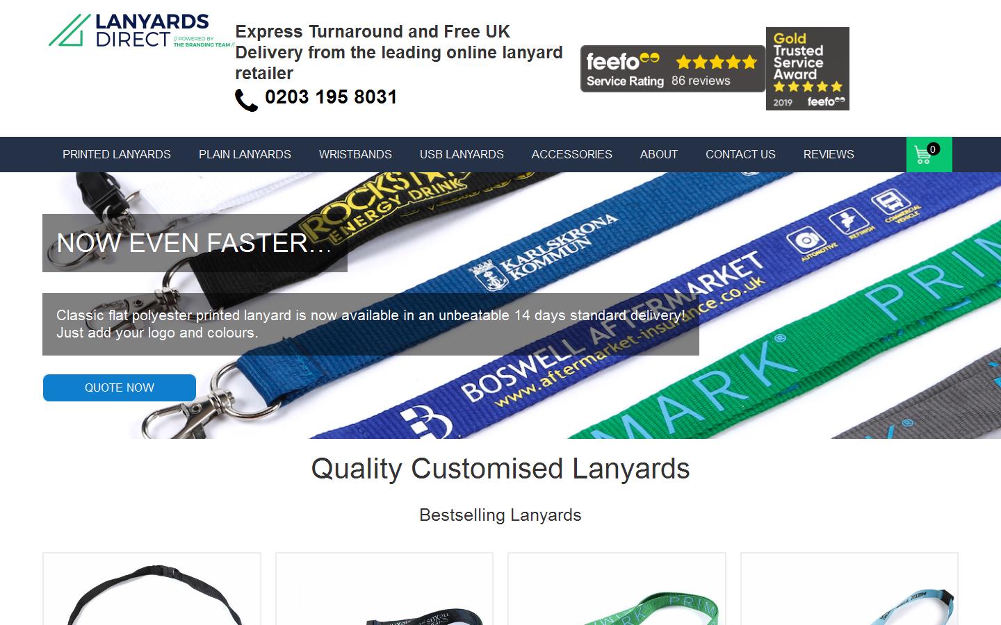 Lanyards Direct Website