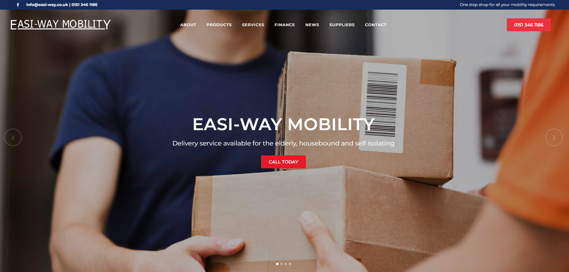 Easi-Way Mobility Website