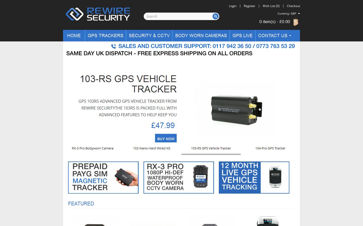 Rewire Security Website