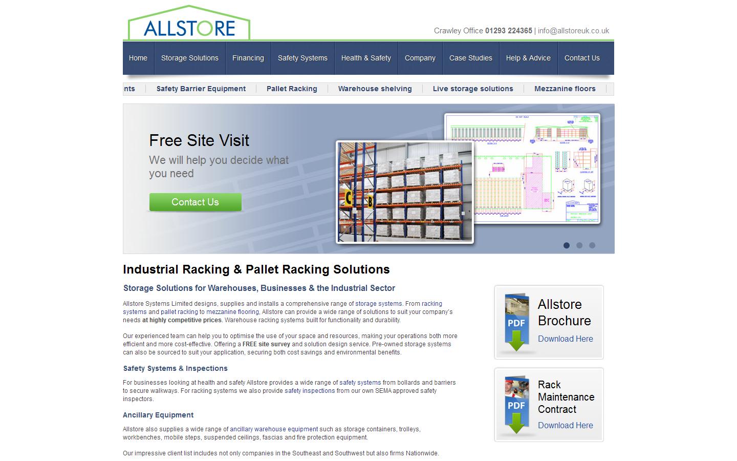 Allstore Systems Ltd Website