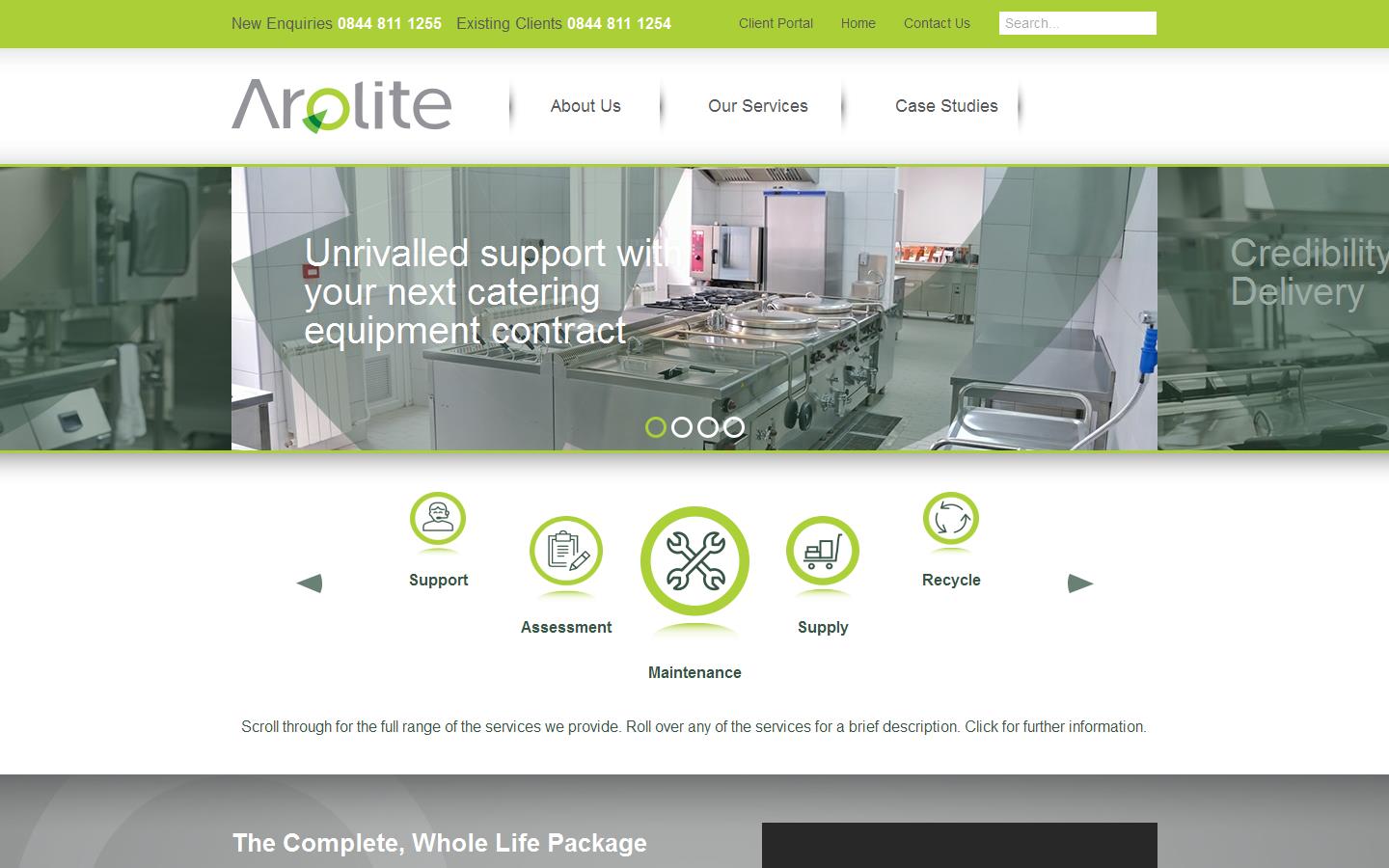 Arolite Ltd Website