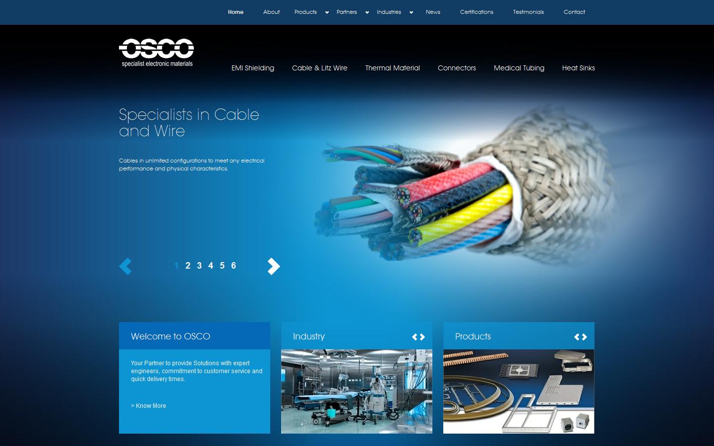 OSCO Ltd Website