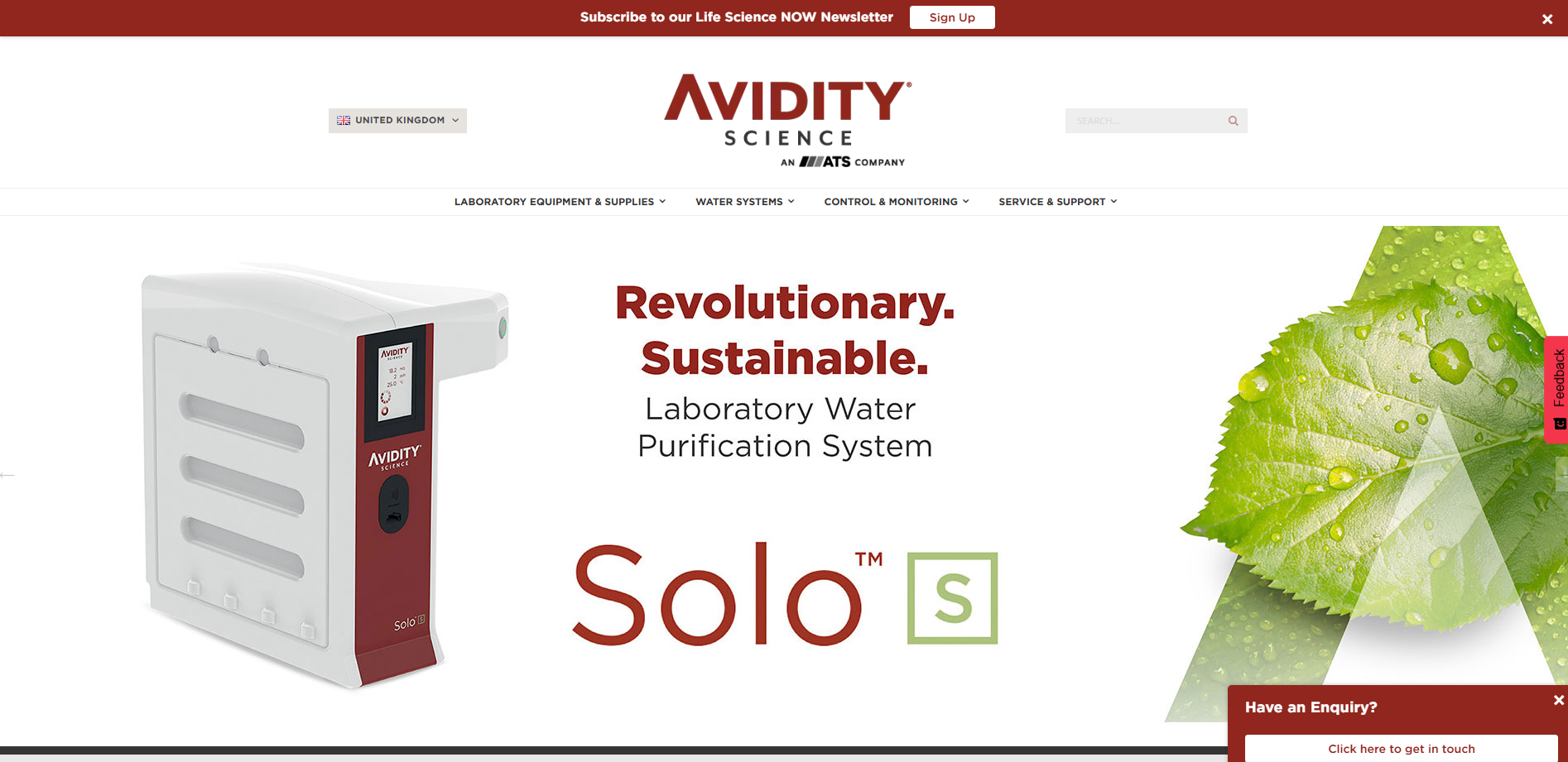 Avidity Science Website