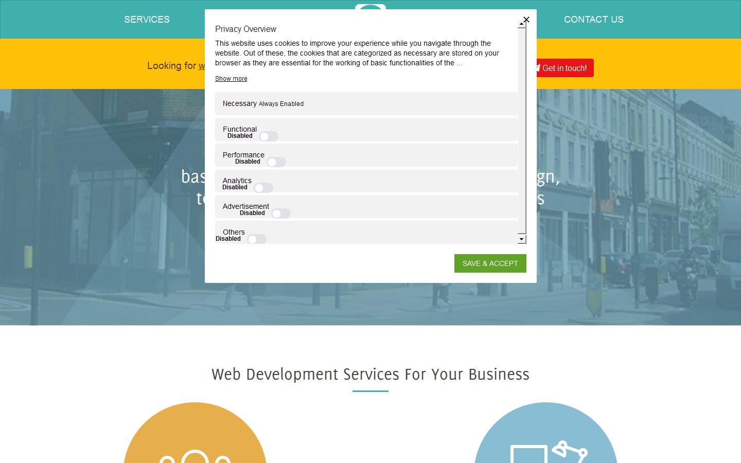 DJA Online Services Ltd Website