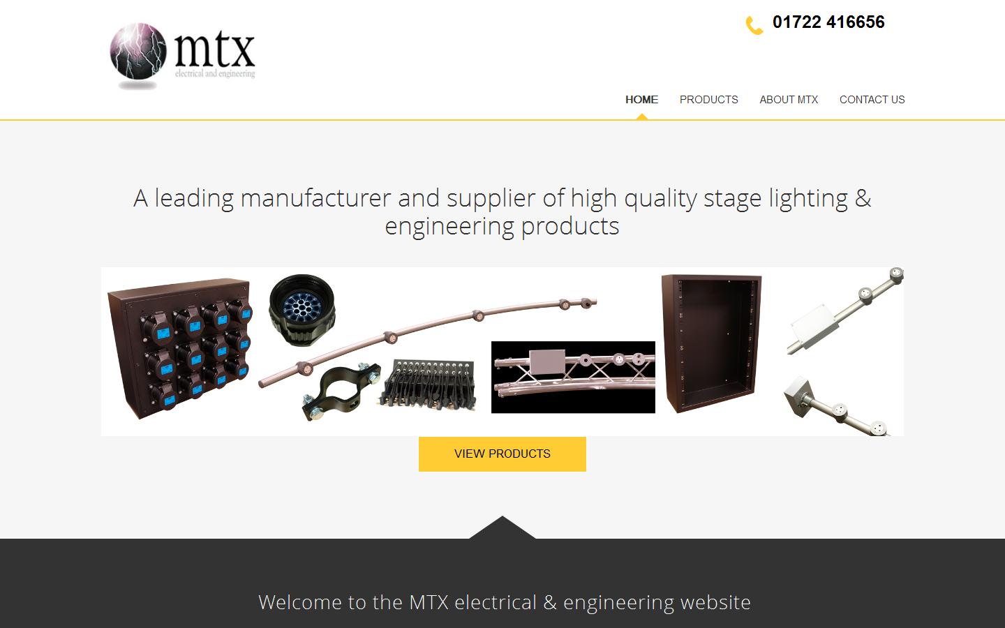 MTX Electrical & Engineering Website