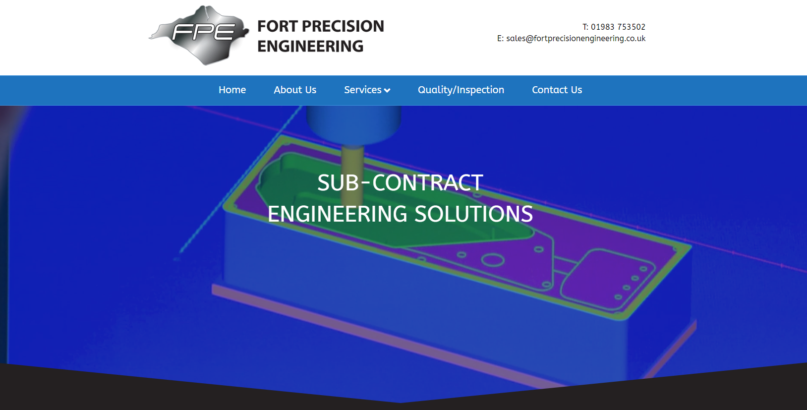 Fort Precision Engineering Website