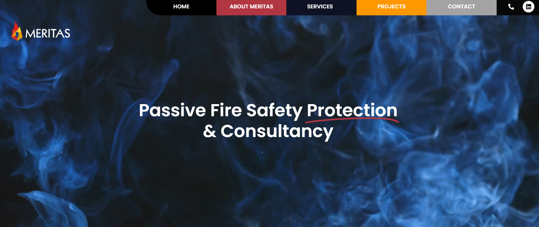 Meritas Fire & Security Protection Ltd  Website