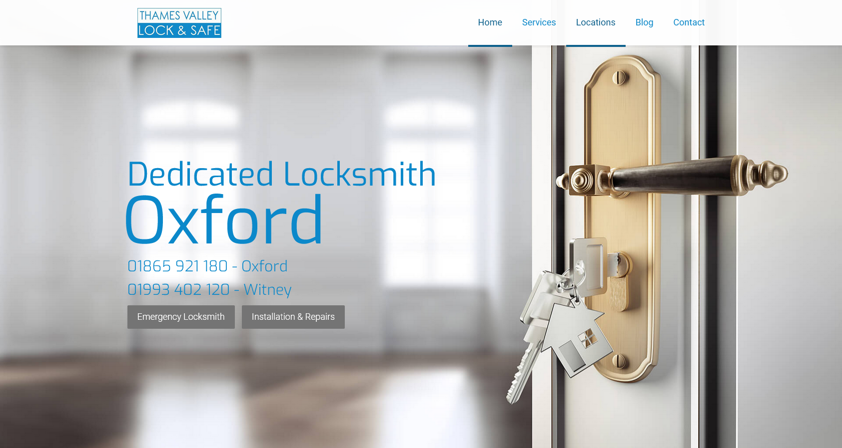 Thames Valley Lock & Safe Website