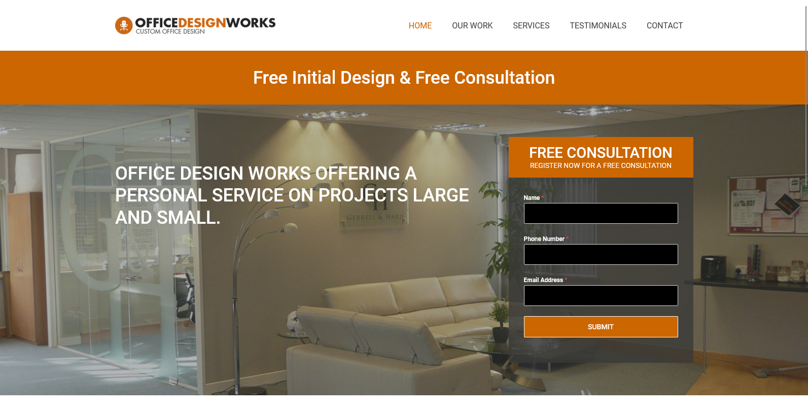 Office Design Works Website