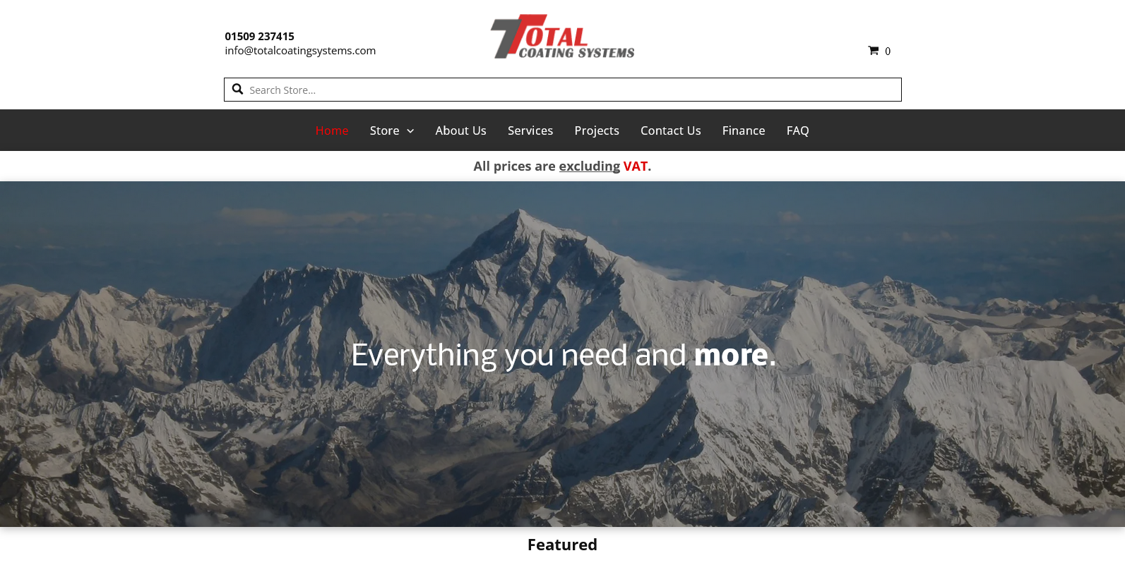 Total Coating Systems Ltd Website