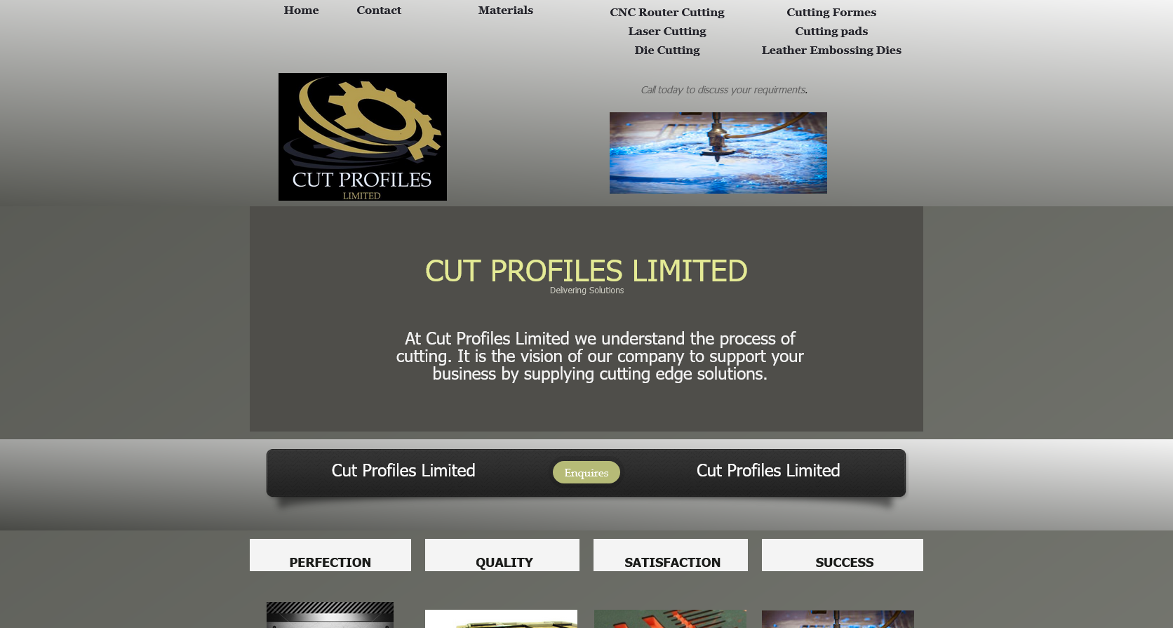 Cut Profiles Ltd Website