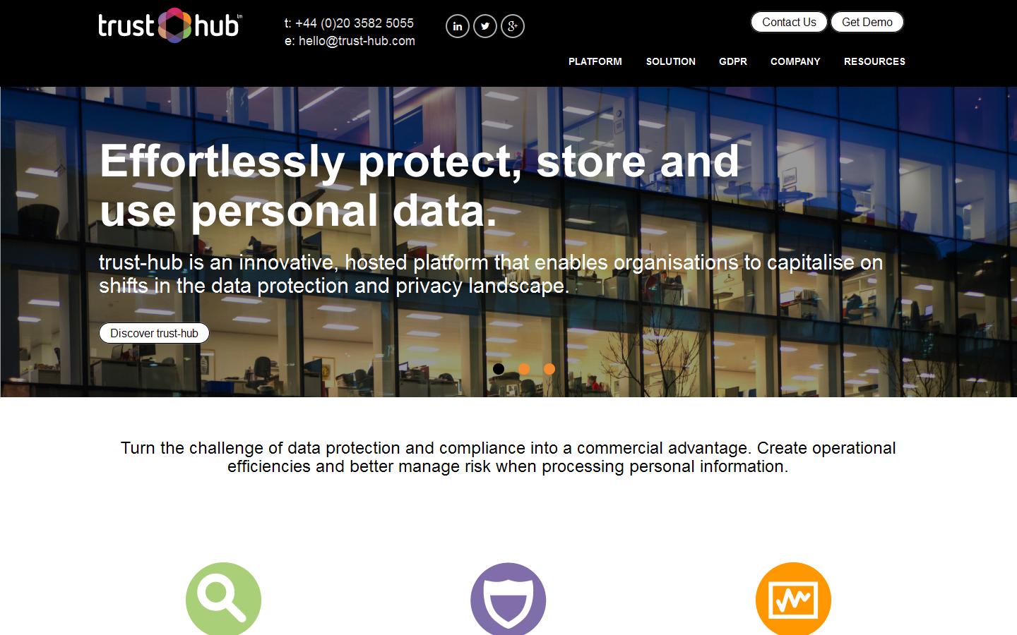 trust-hub Limited Website