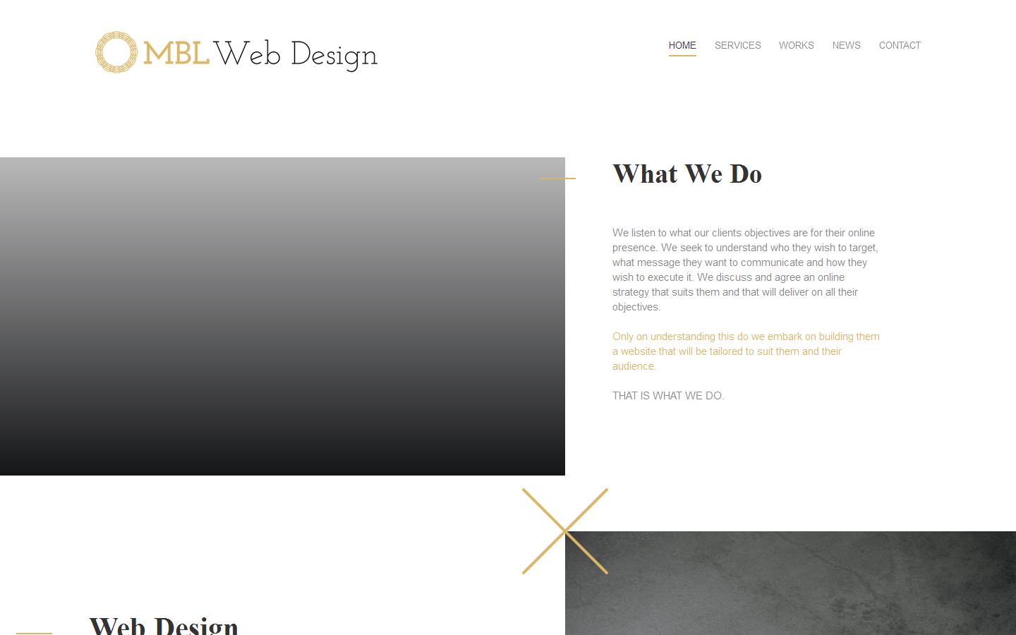 MBL Web Design Website