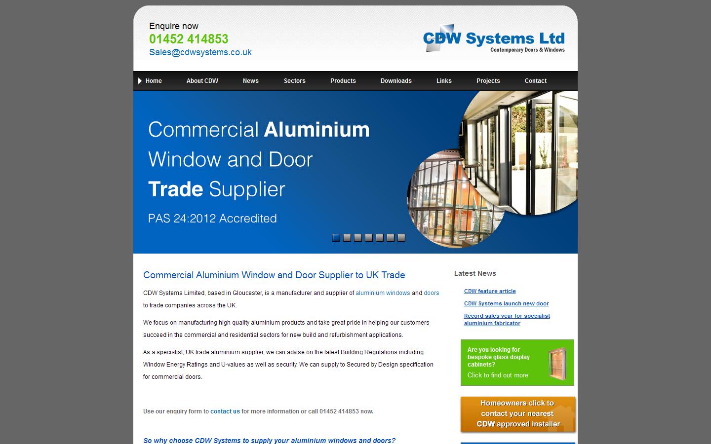 CDW Systems Ltd Website