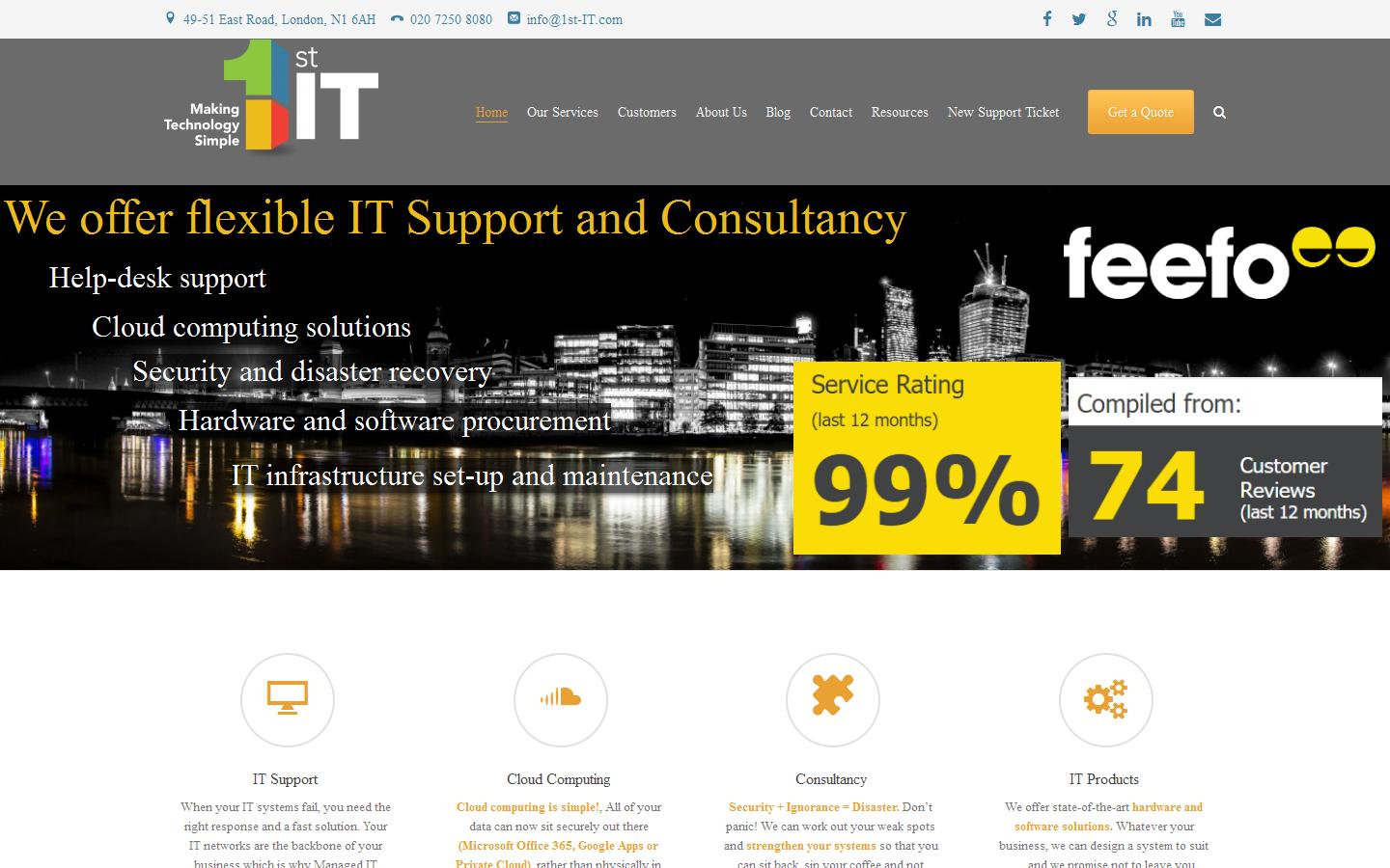 1st IT Website