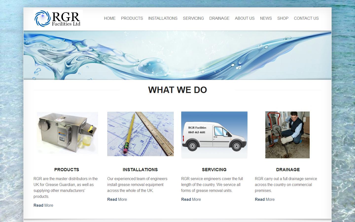 RGR Facilities Website