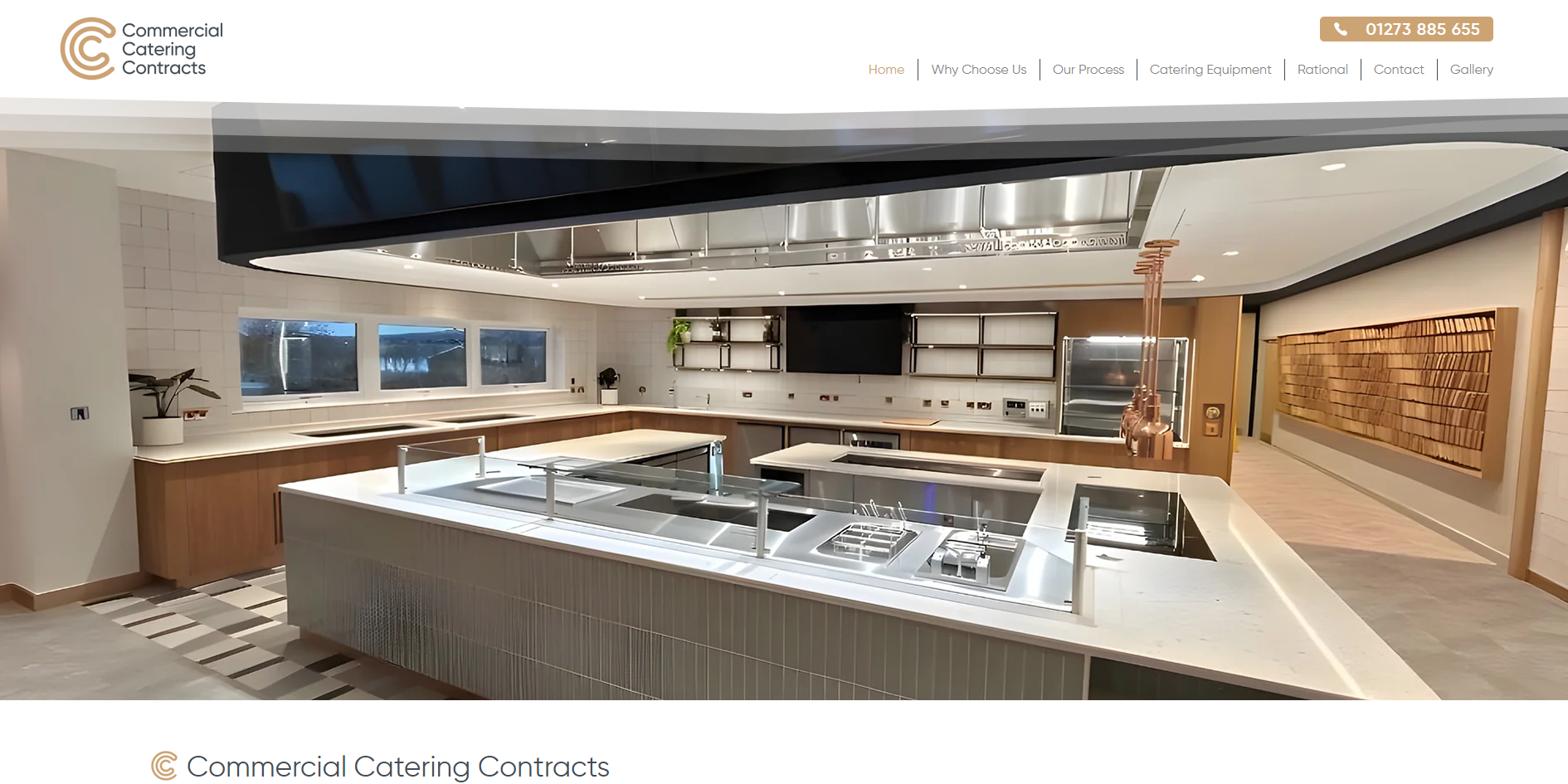 Commercial Catering Contracts Ltd Website