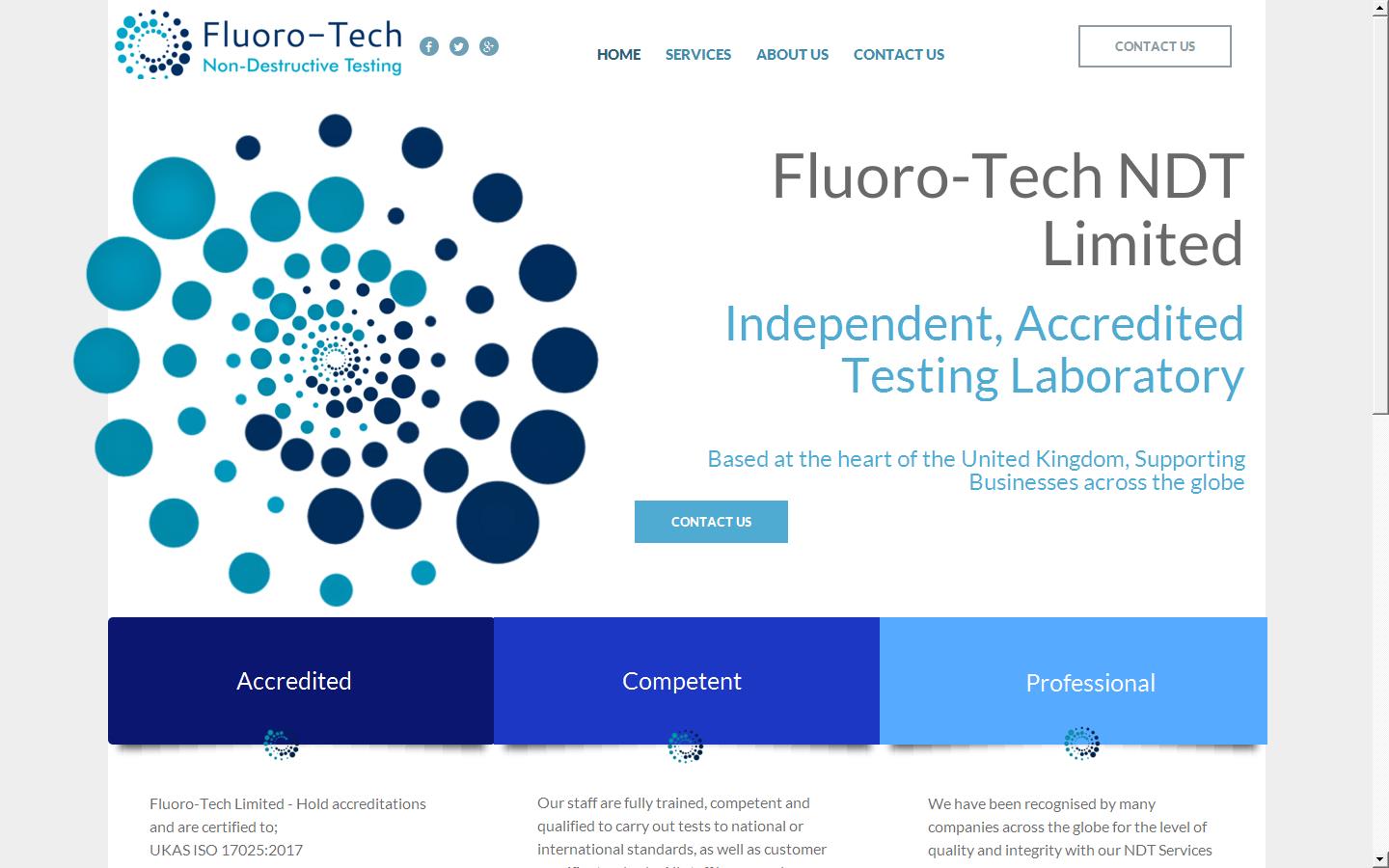 Fluoro Tech Ltd Website