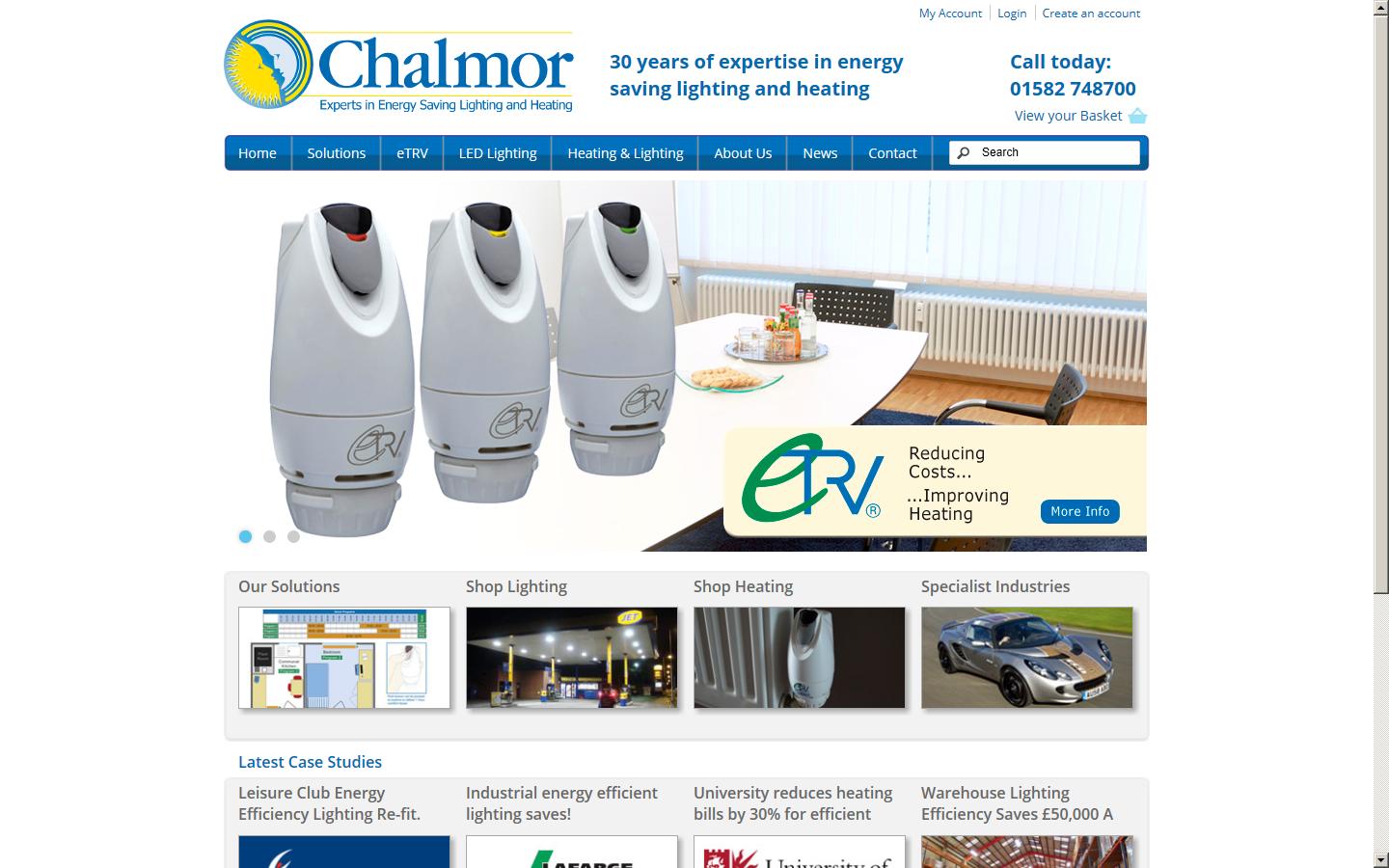 Chalmor Ltd Website