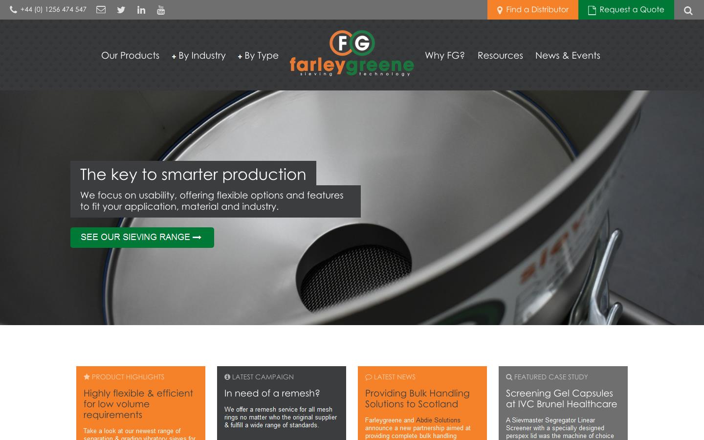 Farleygreene Ltd Website