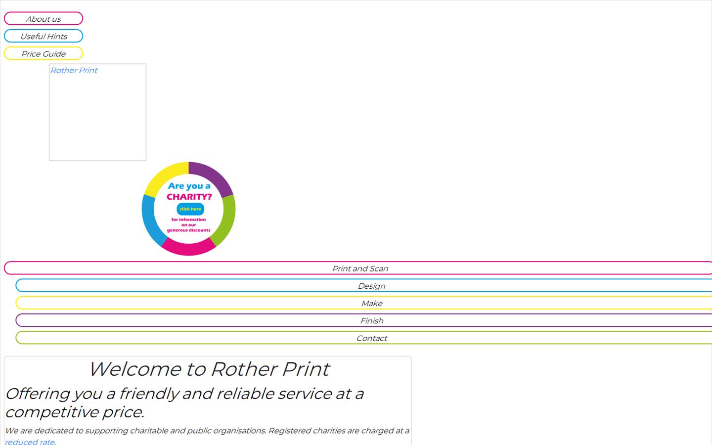 Rother Print Website