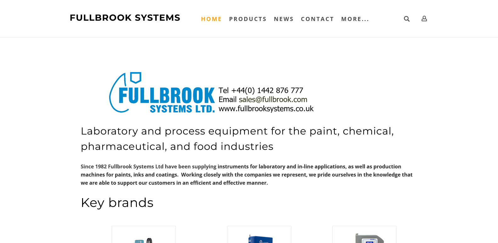 Fullbrook Systems Ltd Website