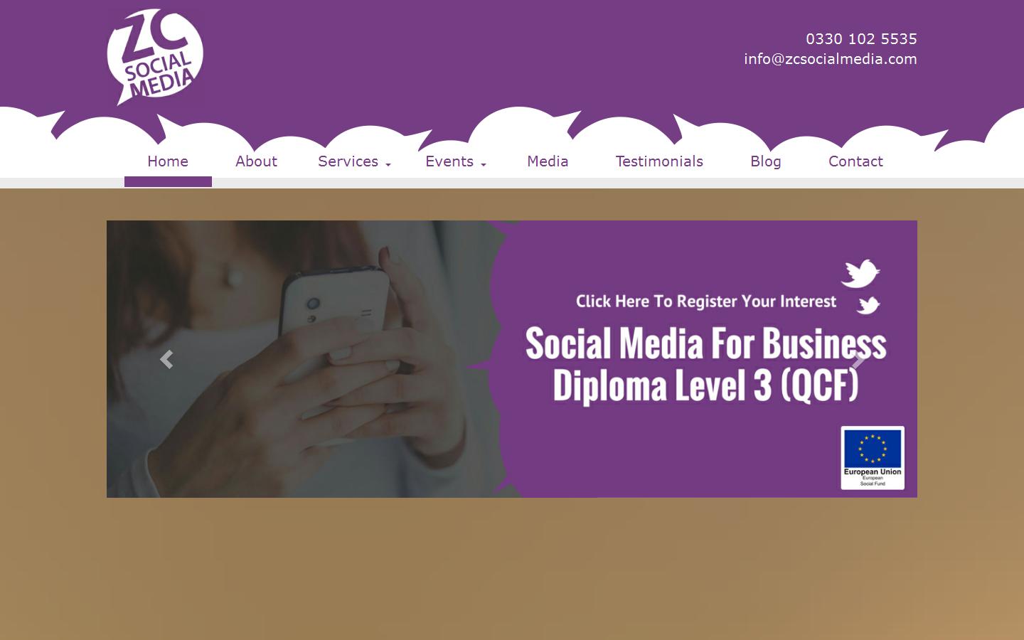 ZC Social Media LTD Website