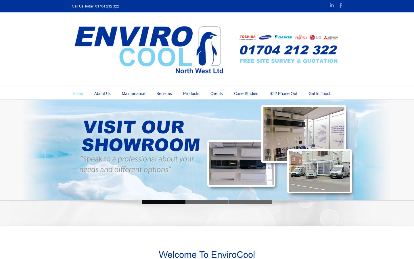 Envirocool Maintenance North West Ltd Website