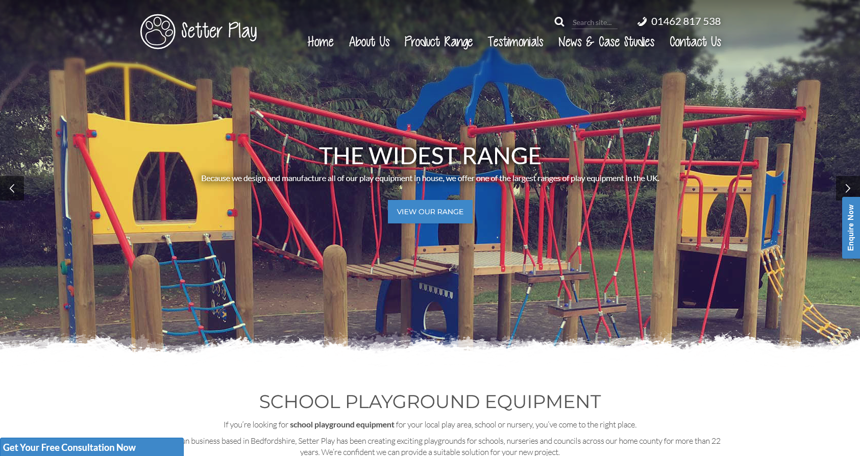 Setter Play Ltd Website