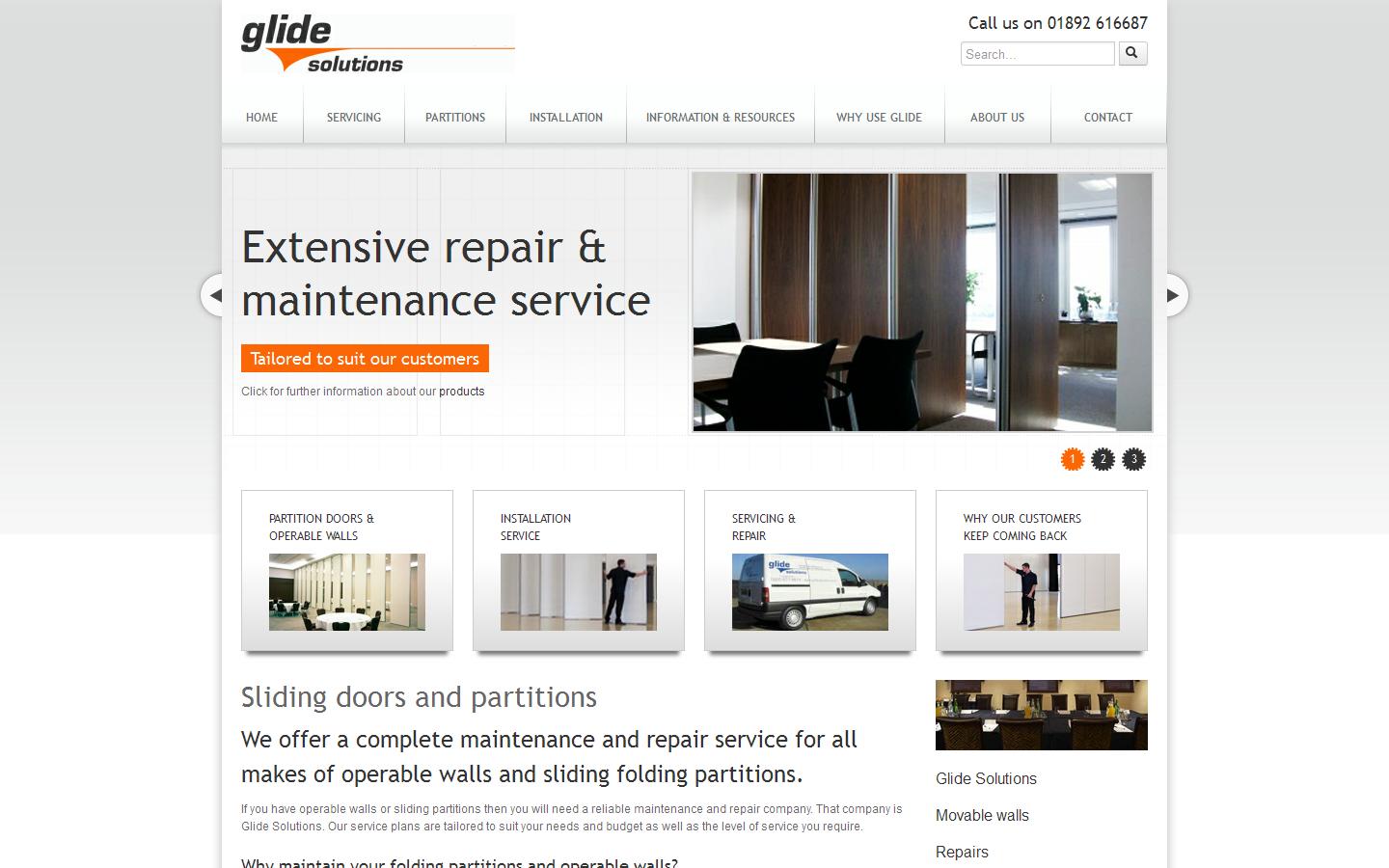 Glide Solutions Website