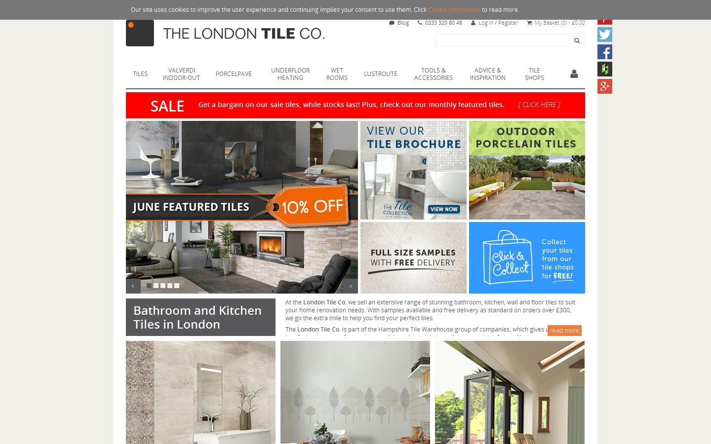 The London Tile Co Website