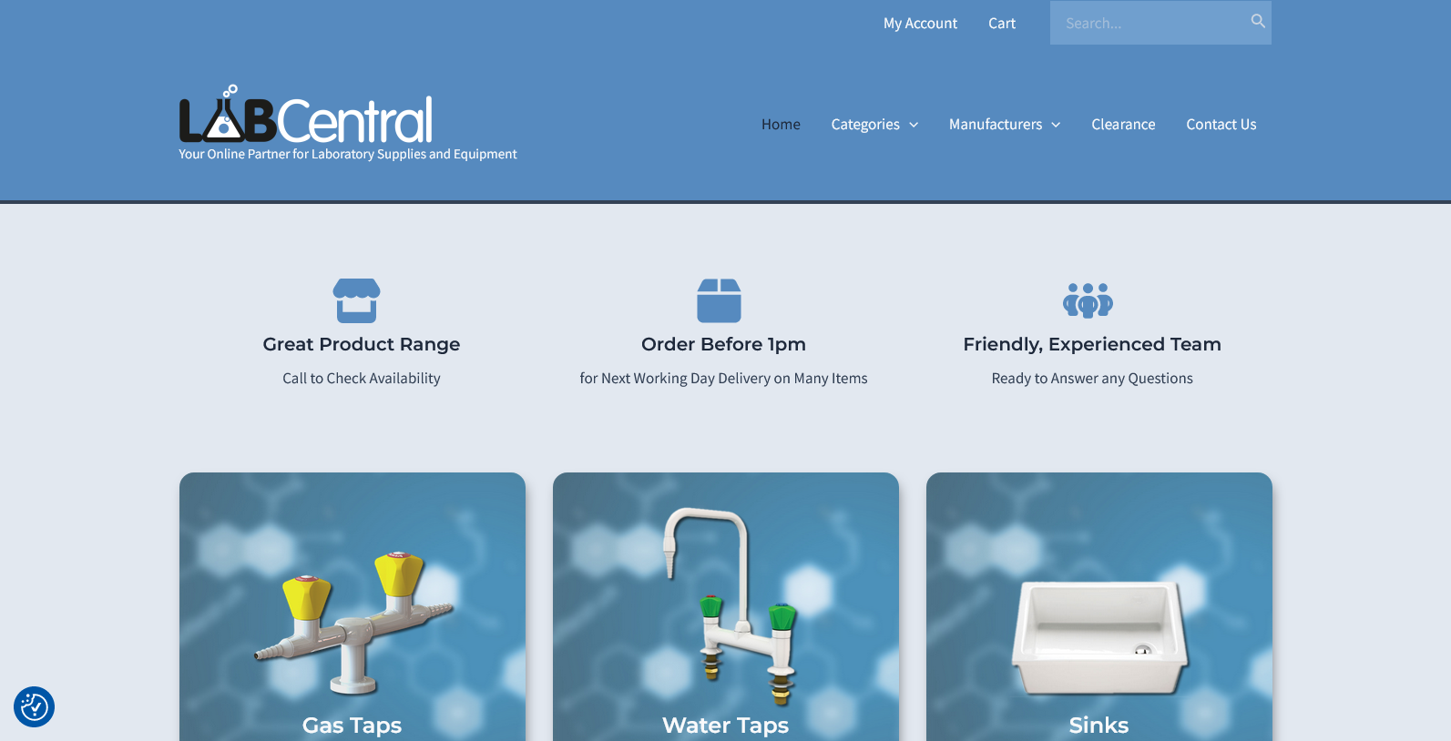 Lab Central Website