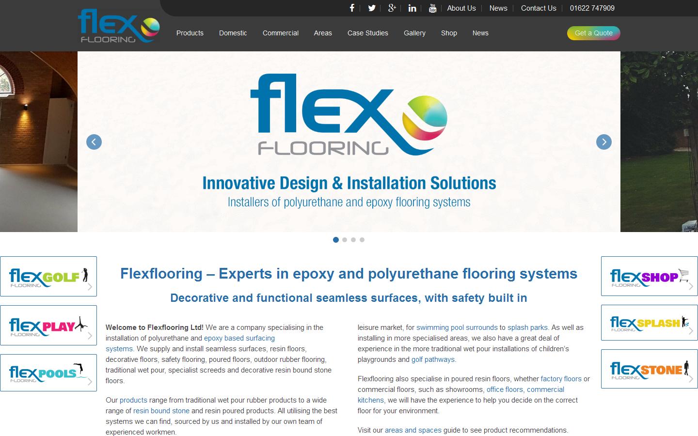 Flexflooring Ltd Website