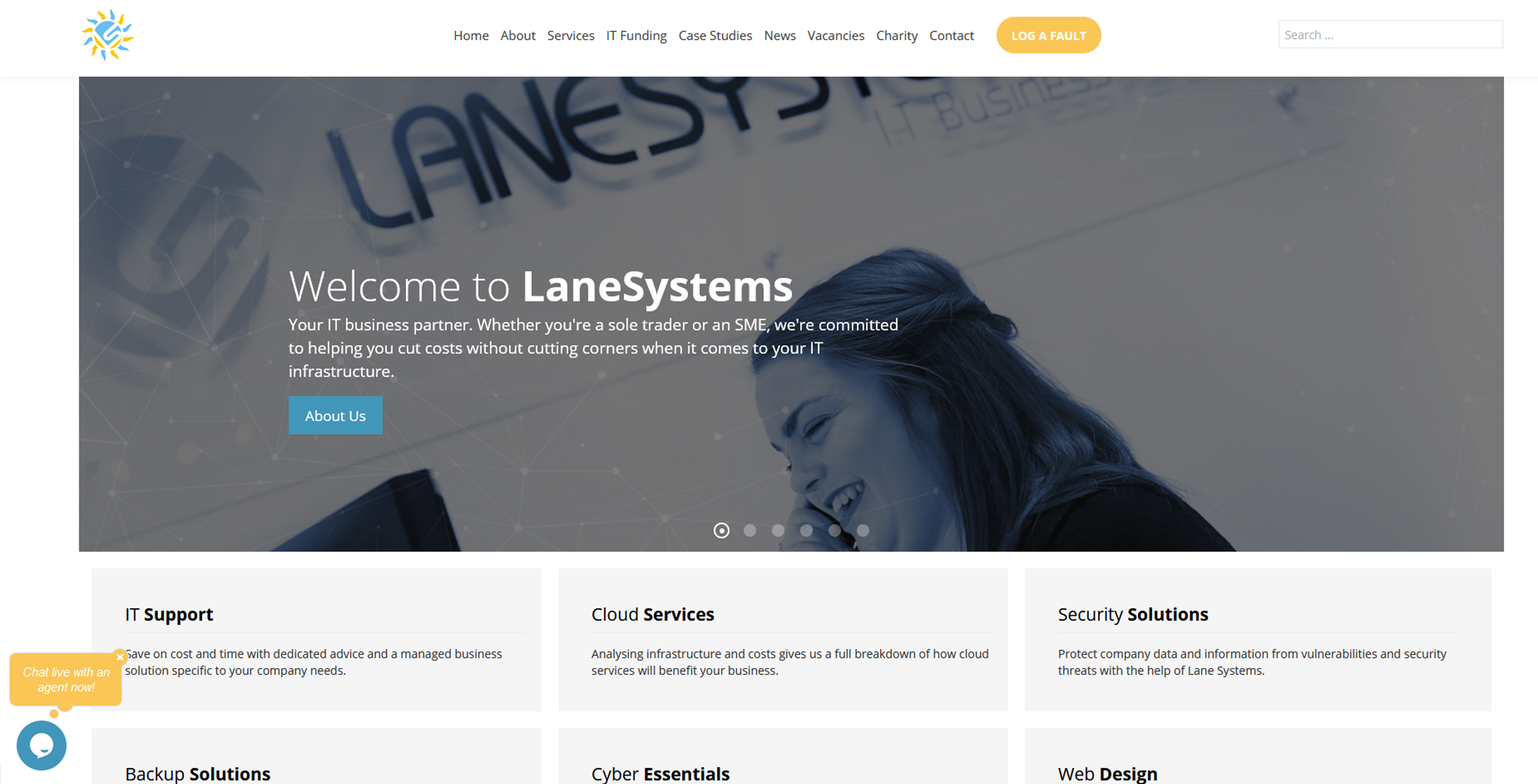 LaneSystems Ltd Website