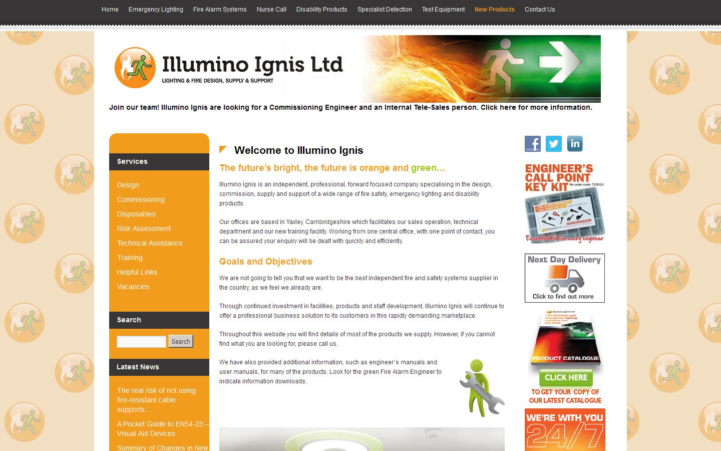 Illumino Ignis Ltd Website