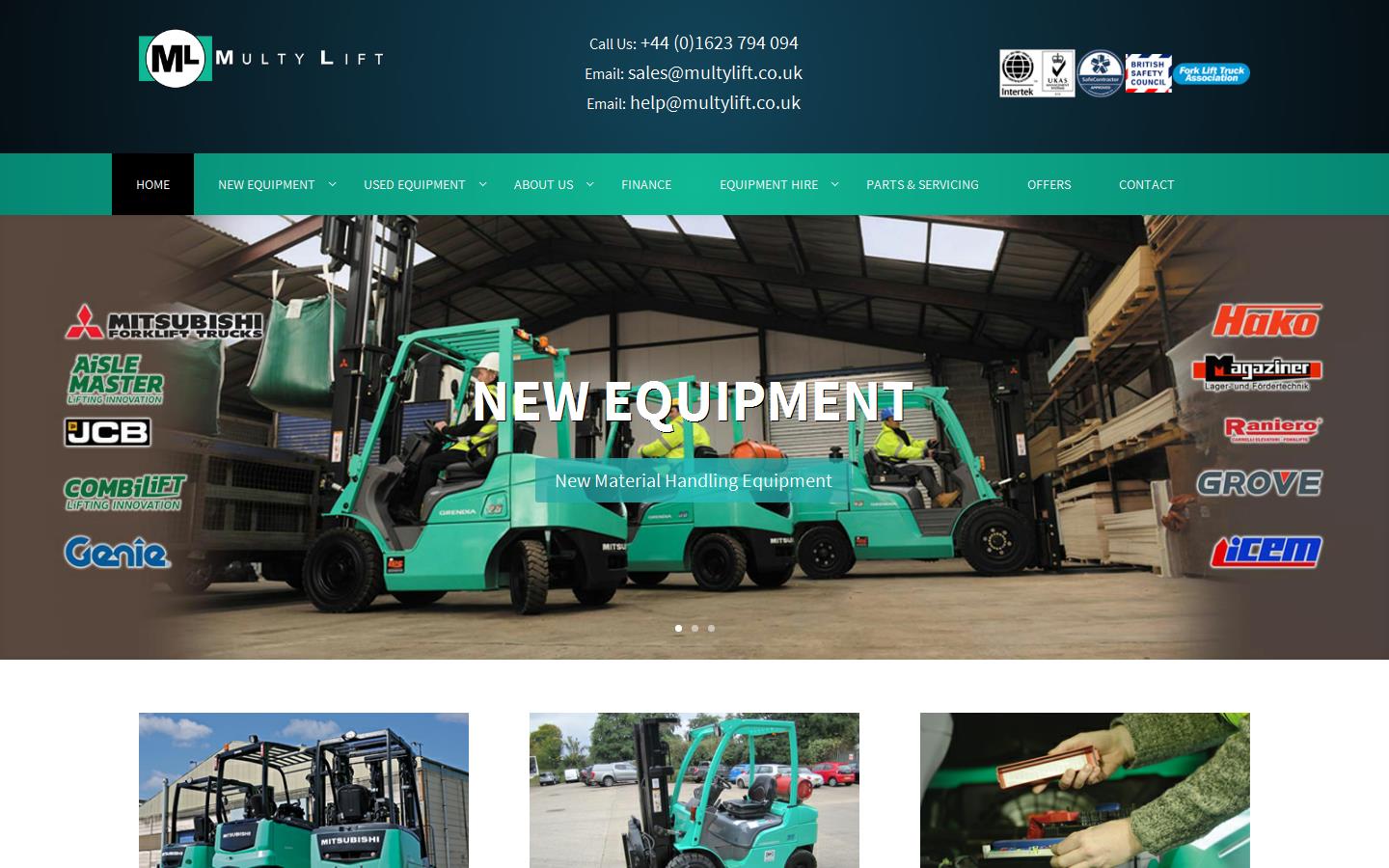 Multy Lift Website